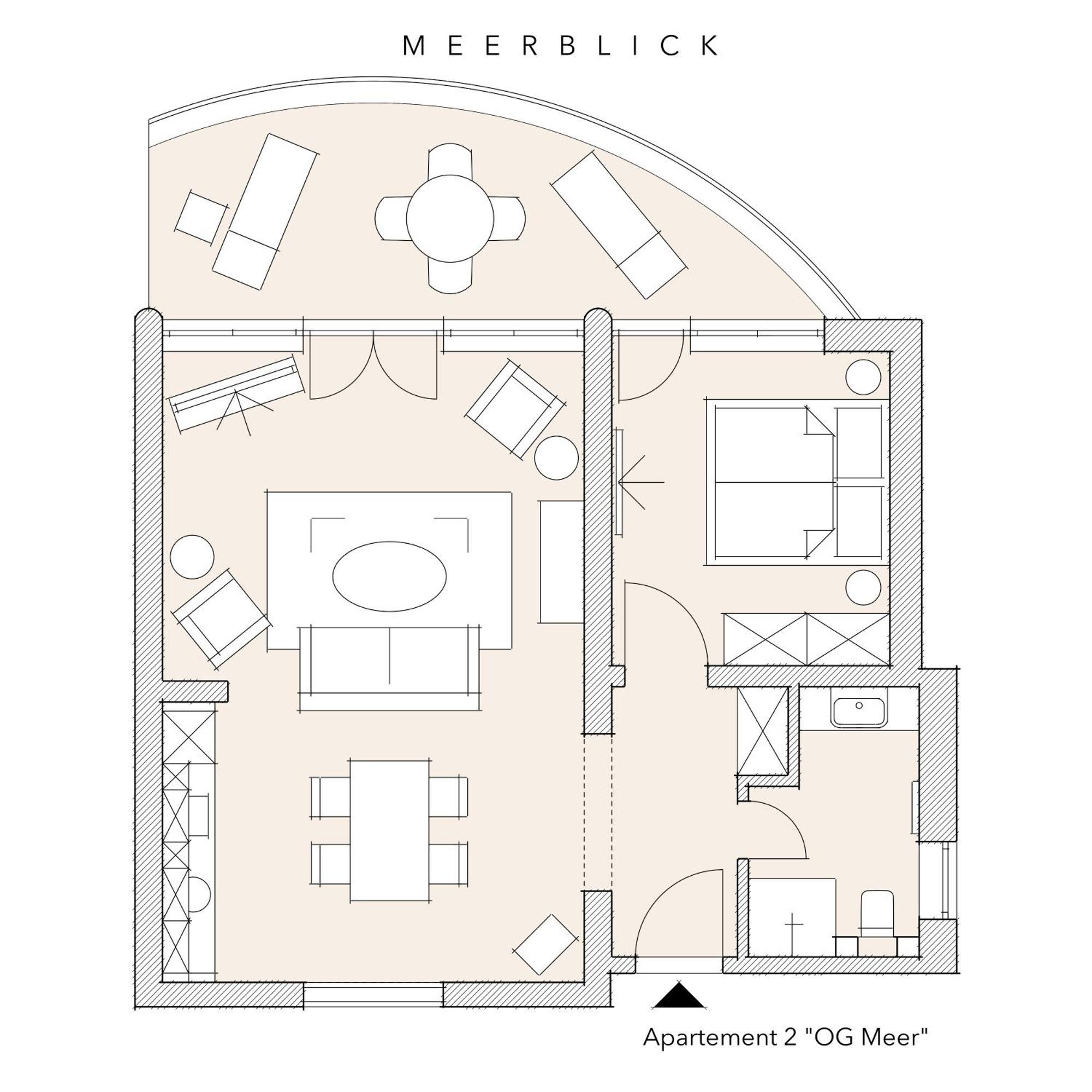 Meerblick - Villa Achterkerke Heringsdorf  Ruang foto